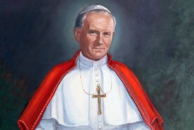 St John Paul II Shrine stamp